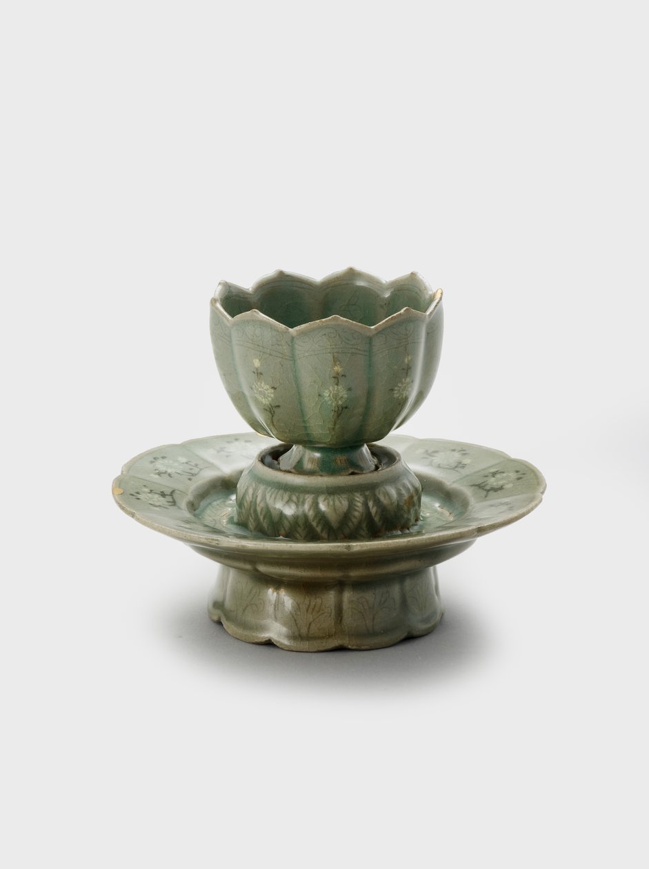Cup and stand, late 12th-early 13th century by Korean School