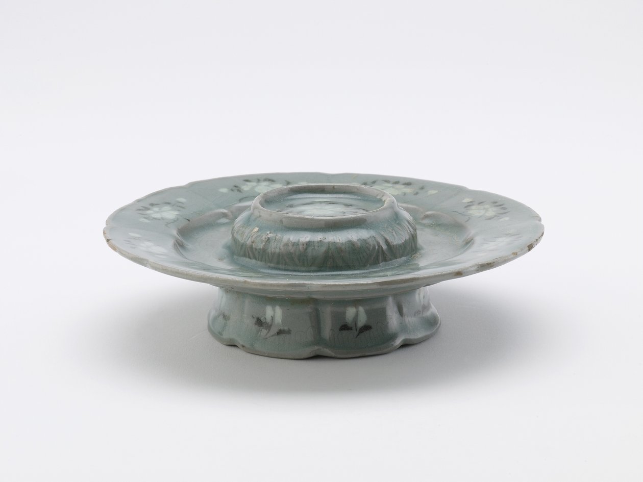 Cup stand, Koryo period, second half of 12th century by Korean School