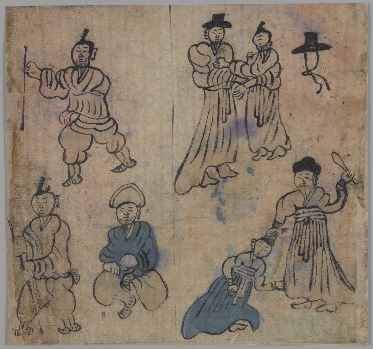 Genre Scene, 1 of 4 by Korean School