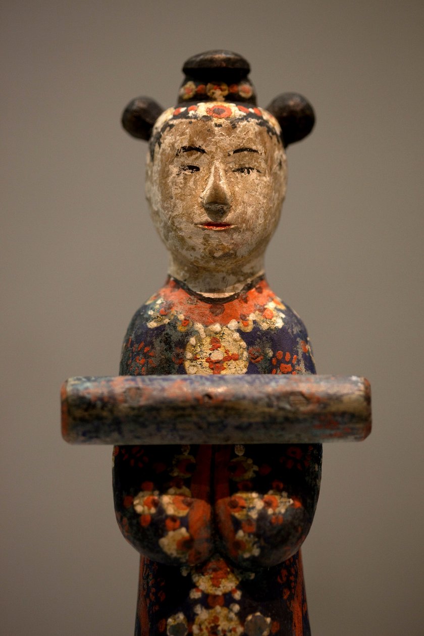 Decorative figure of a grave by Korean School