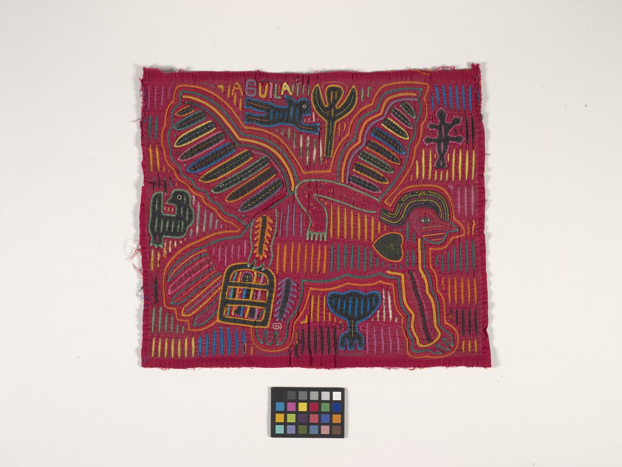 Shirt Panel (Mola) by Kuna Indian Culture