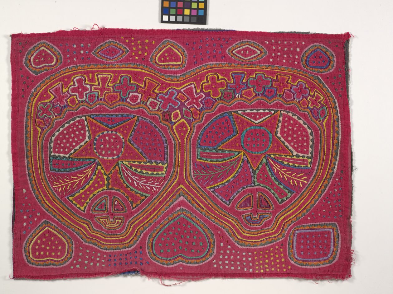 Shirt Panel (Mola) by Kuna Indian Culture