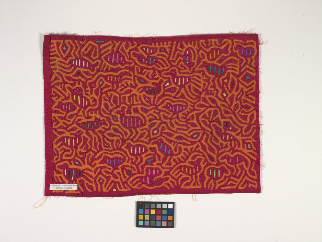 Shirt Panel (Mola) by Kuna Indian Culture