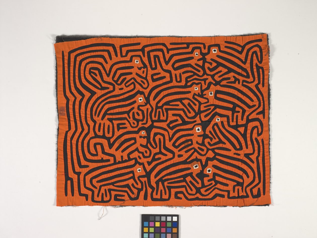 Shirt Panel (Mola) by Kuna Indian Culture