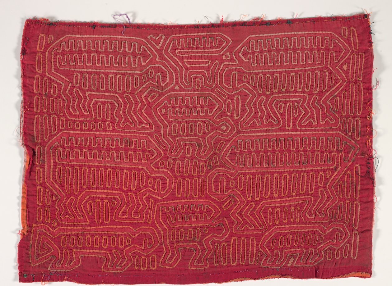 Shirt Panel (mola), c.1950 by Kuna Indian Culture
