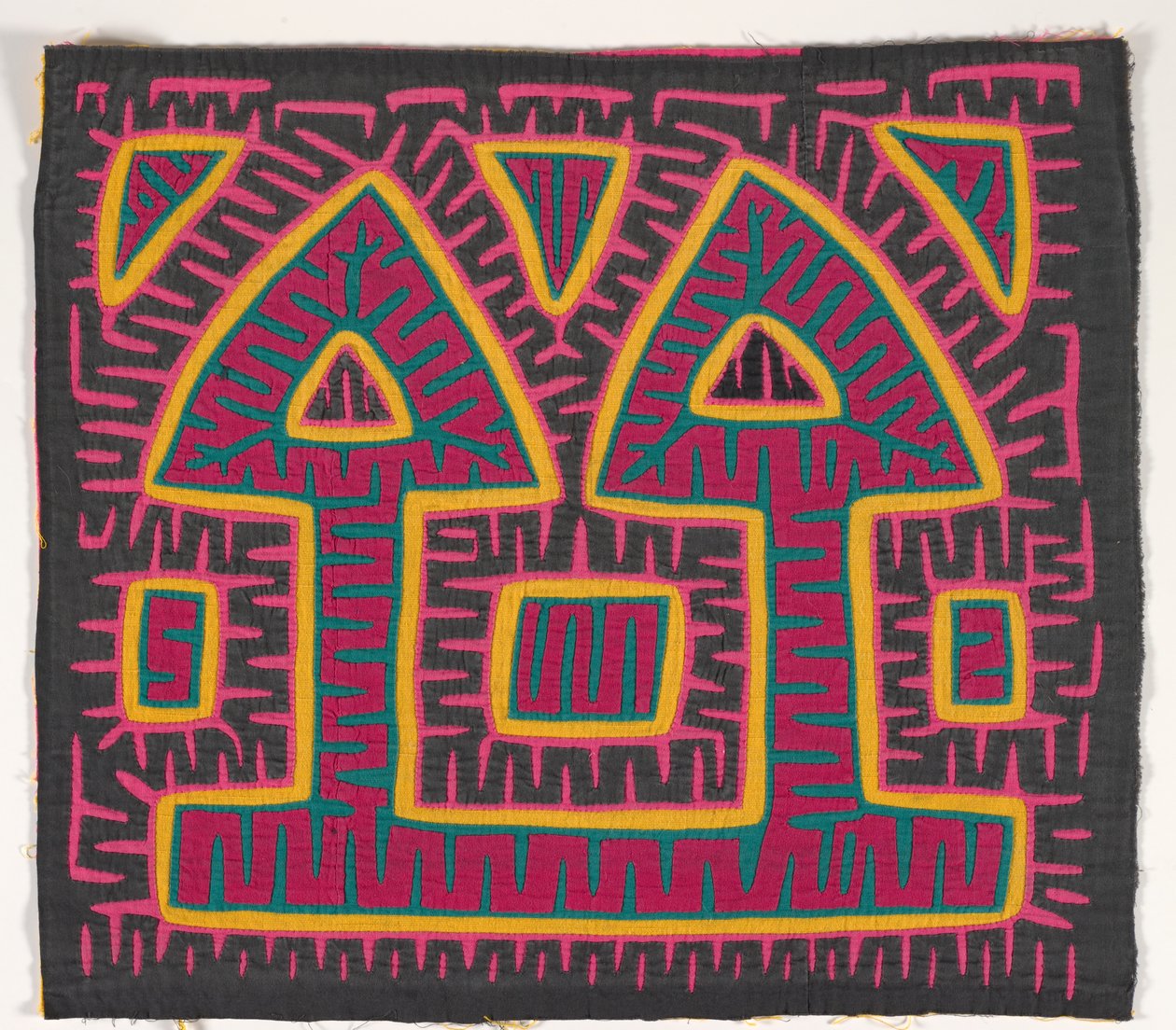 Shirt Panel (mola) by Kuna Indian Culture
