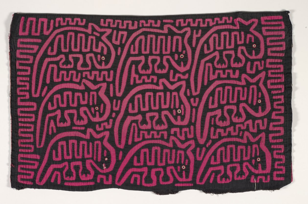 Shirt Panel (mola) by Kuna Indian Culture