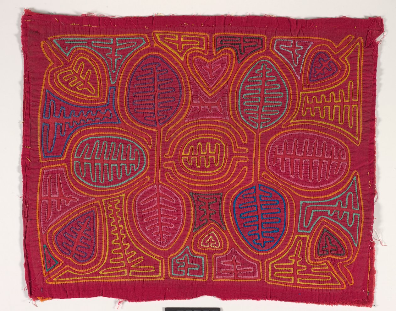 Shirt panel (mola) by Kuna Indian Culture