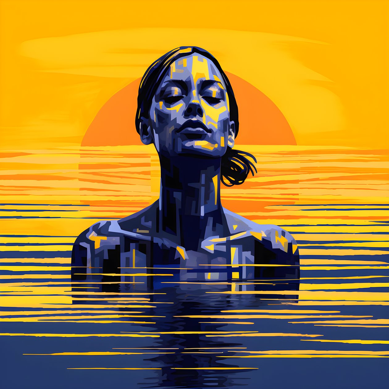 Disappointment in the Sun, Water Woman 3 by Kurt Heppke