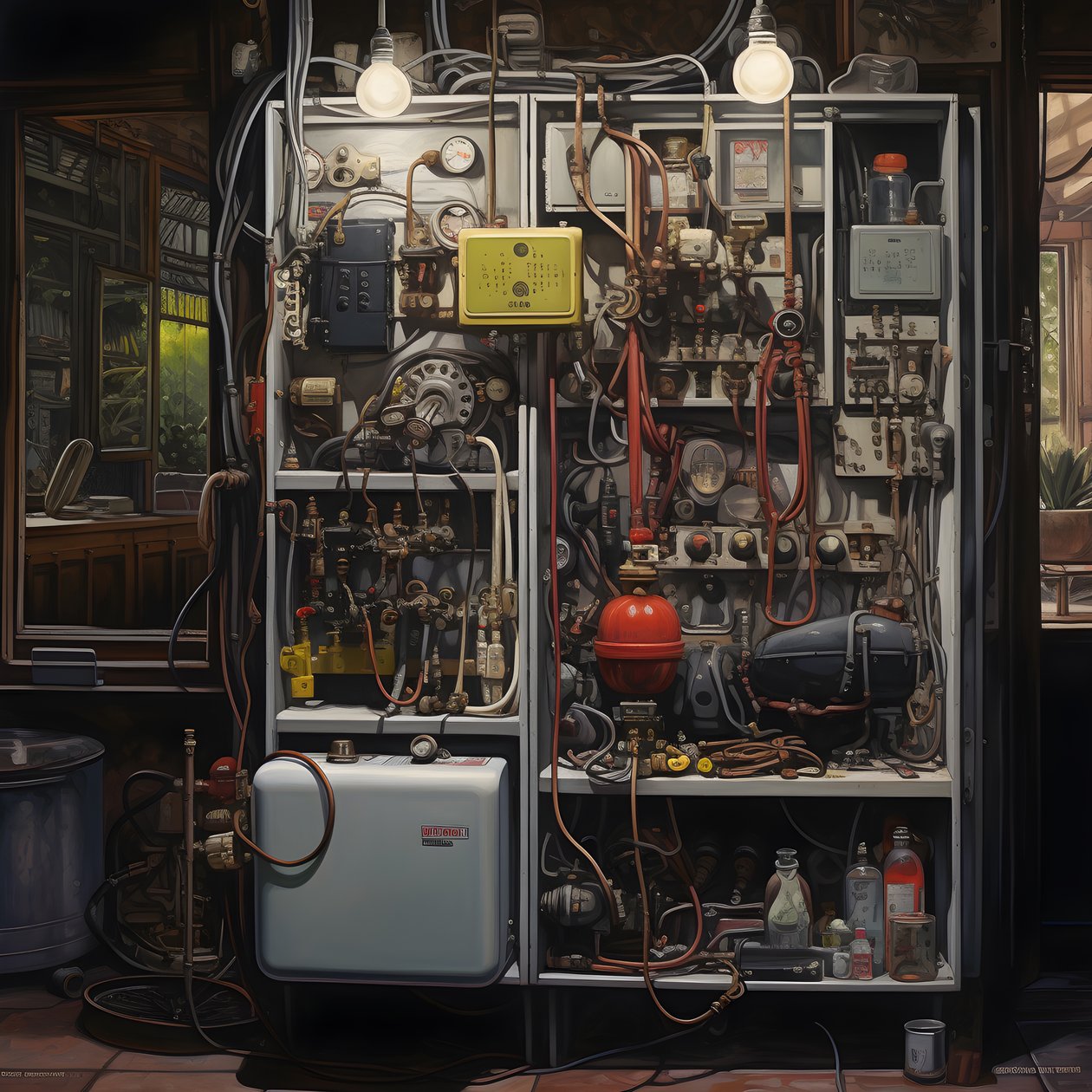 Hardware, locksmith, air conditioning, electricity, plumbing, tools, smart home, garden, kitchenware 1 by Kurt Heppke