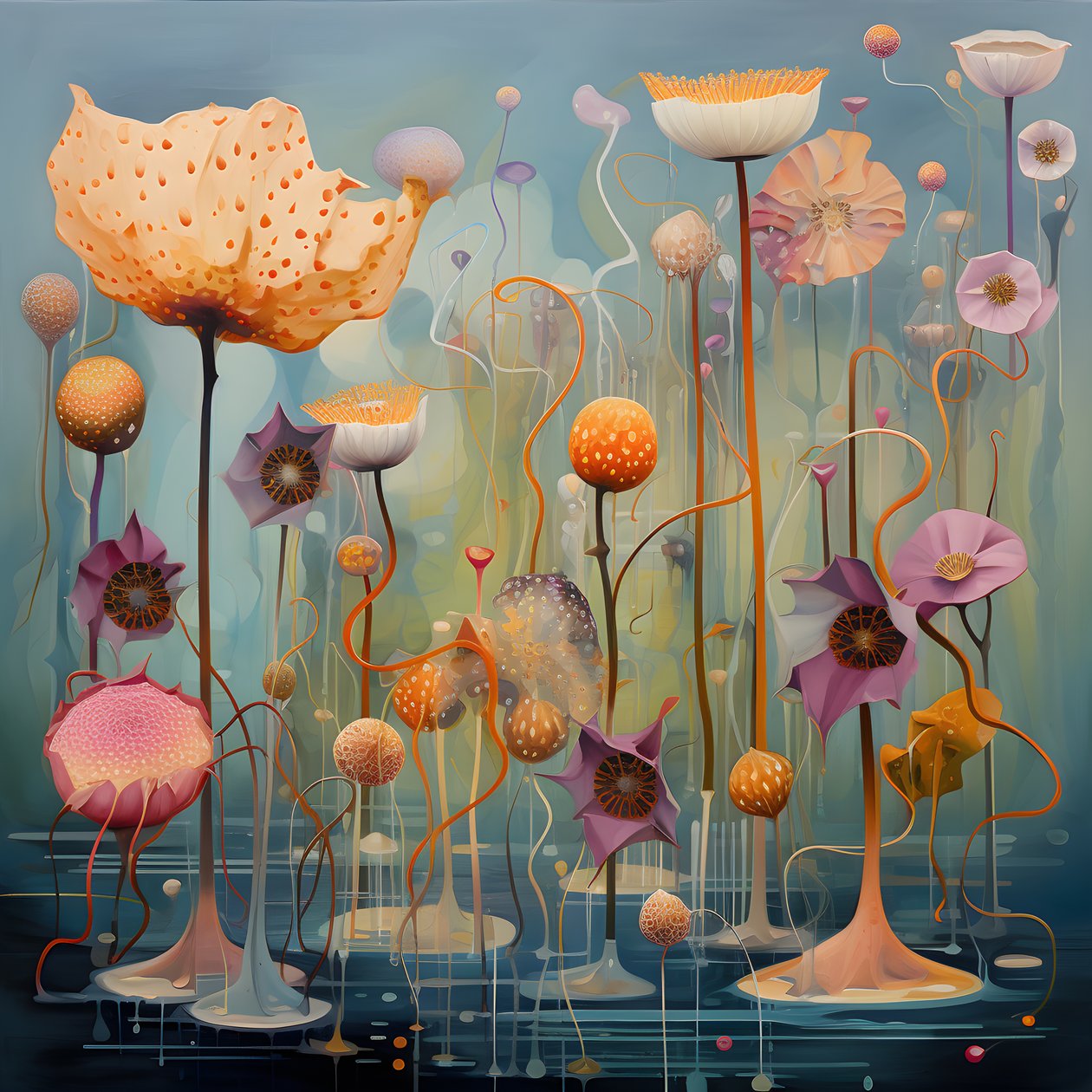 Lotus Flower Seed Pods 3 by Kurt Heppke