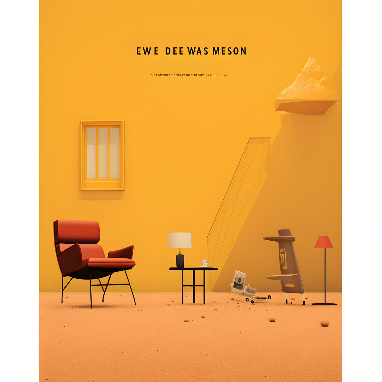 Minimalist adventure poster 4 by Kurt Heppke