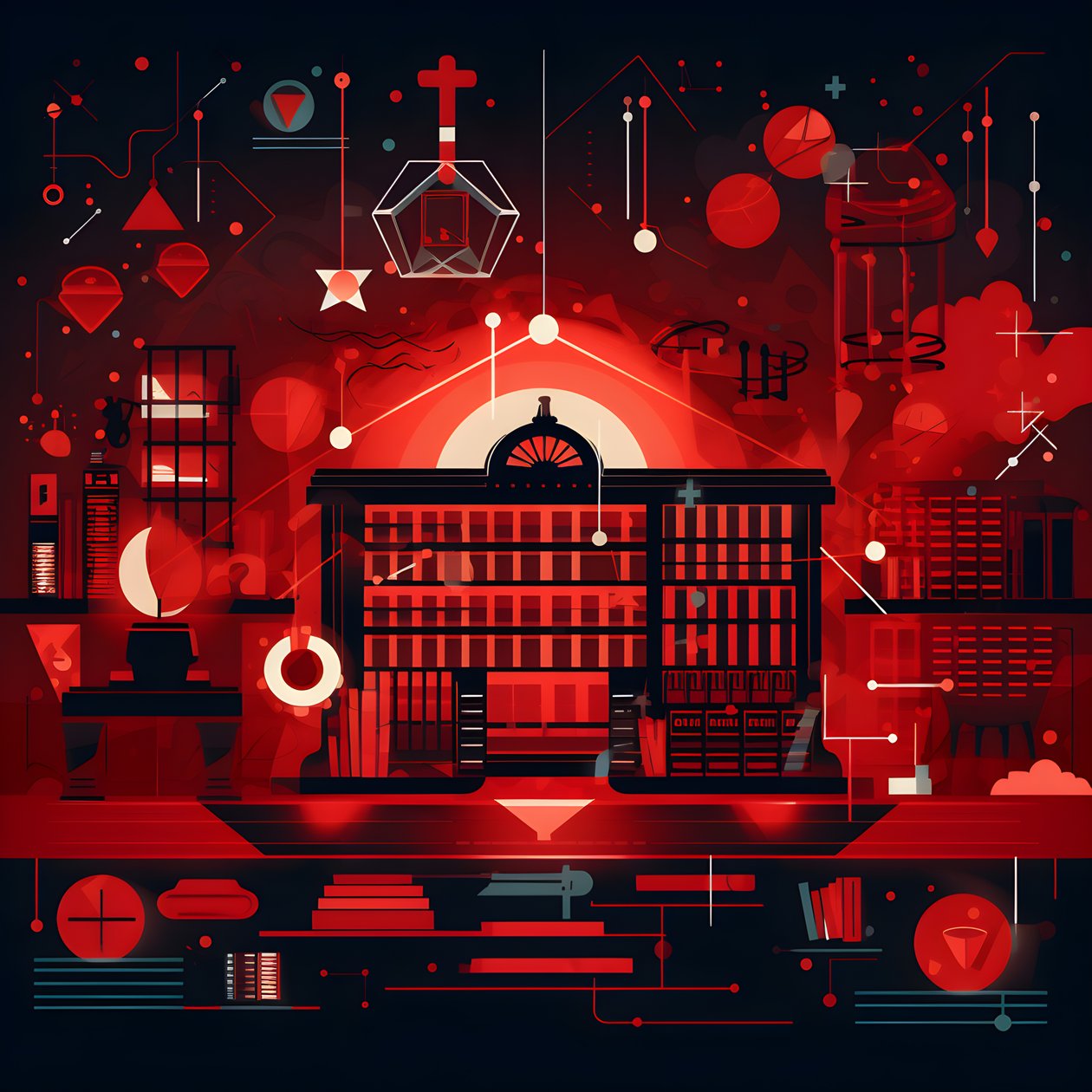 Regulations Data Science, Library Atmosphere 2 by Kurt Heppke