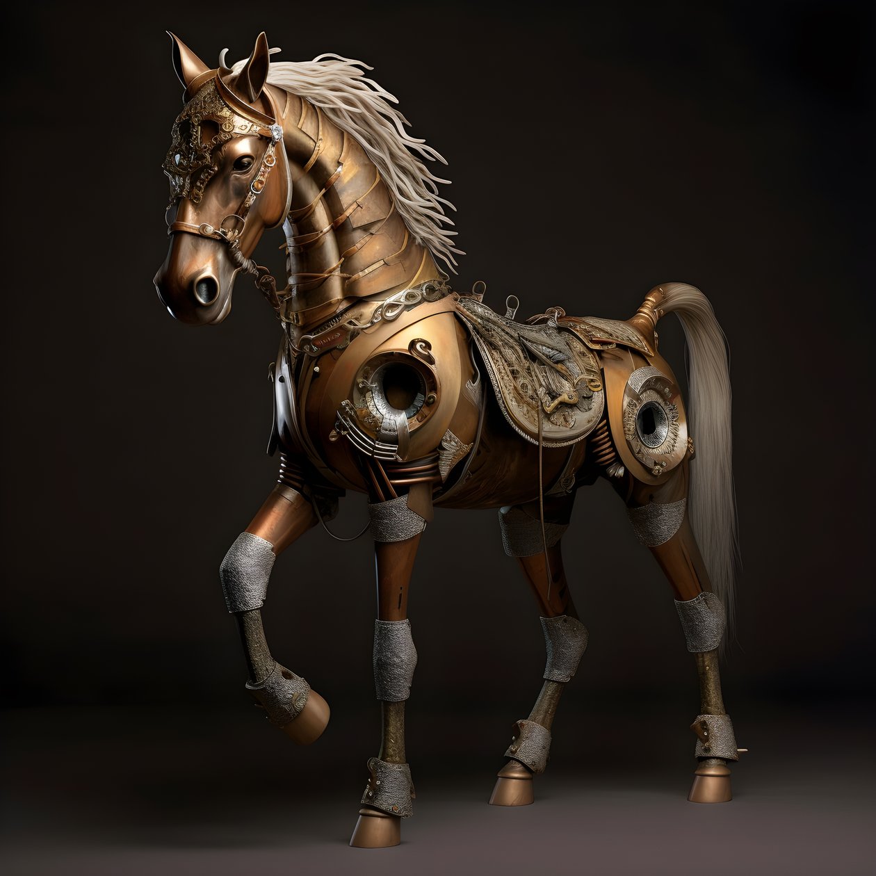 anthropomorphic horse 1 by Kurt Heppke