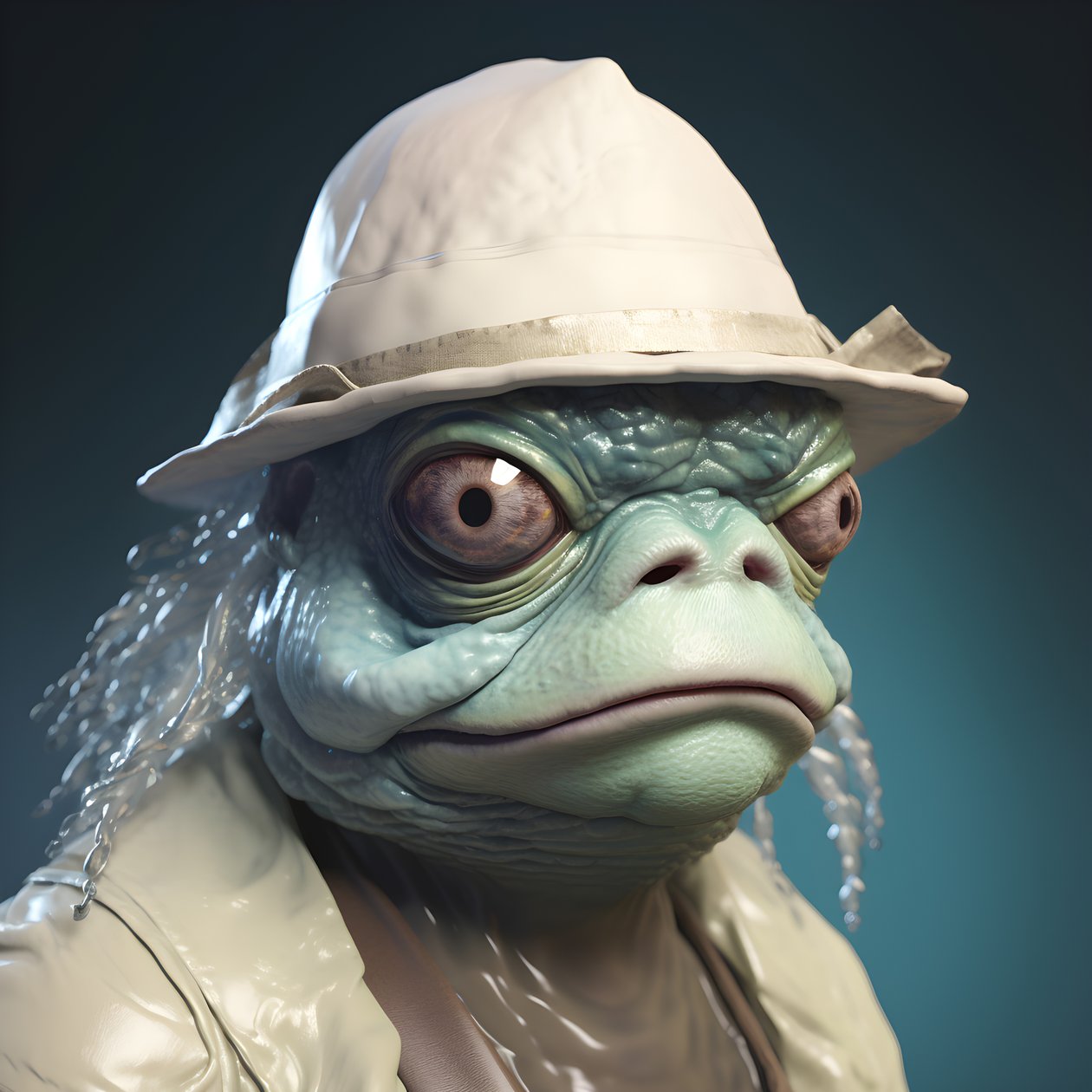 Ugly Old Frog Creature 1 by Kurt Heppke
