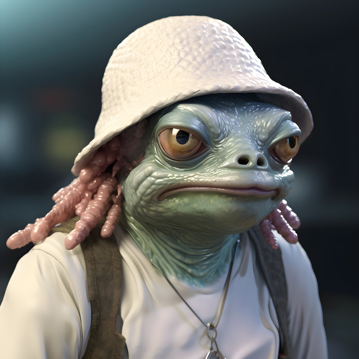 Ugly Old Frog Creature 2 by Kurt Heppke