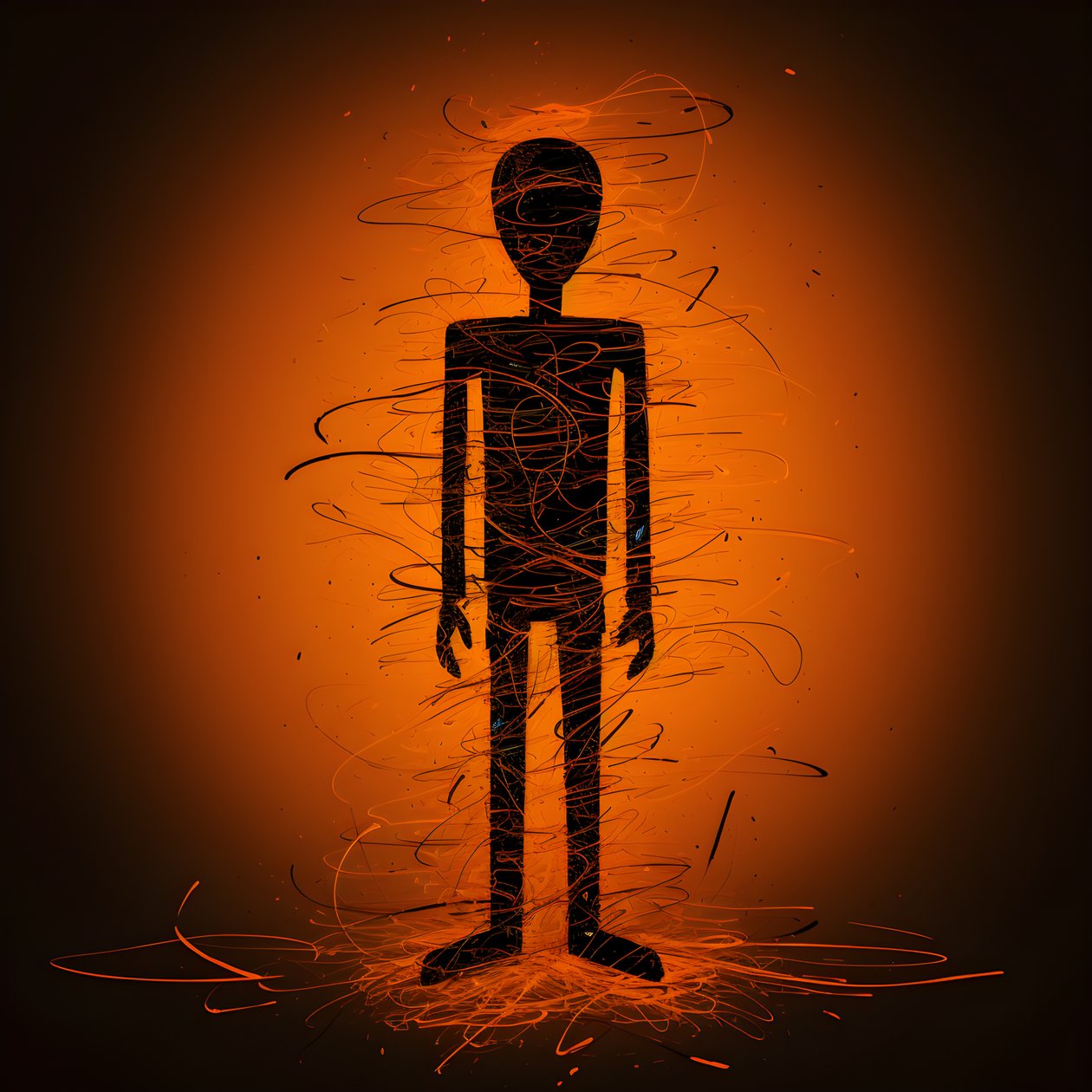 Stickman 1 by Kurt Heppke