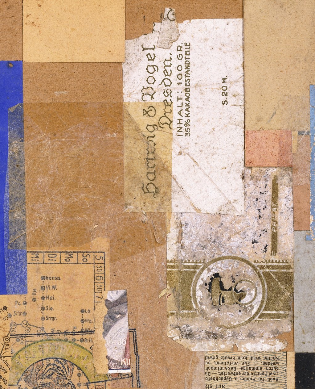 Untitled, 1926 by Kurt Schwitters