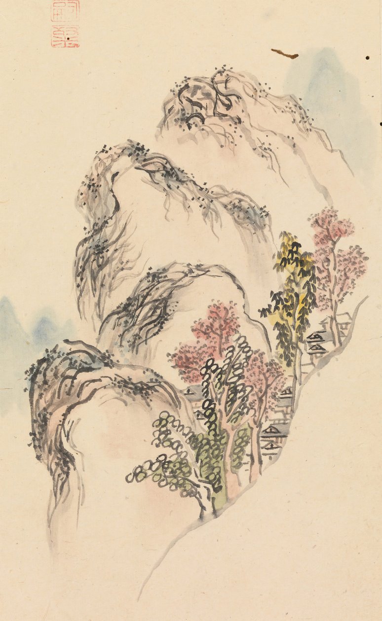 Album of Landscape Paintings by Kuwayama Gyokushu