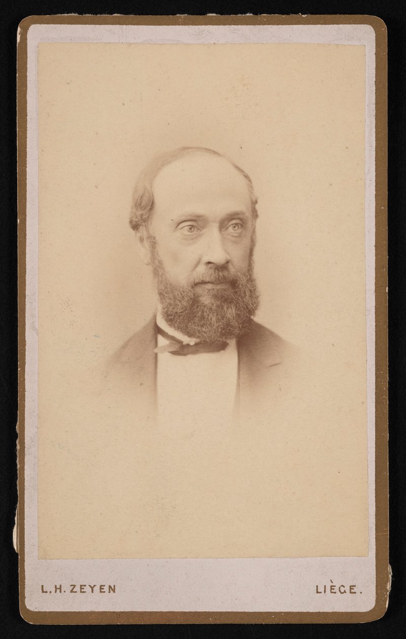 Portrait of Dr. G. Demailque, before 1876 by LH Zeyen