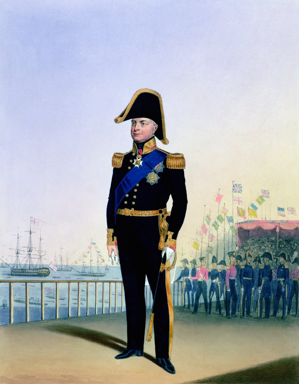 William IV, King of the United Kingdom by L Mansion