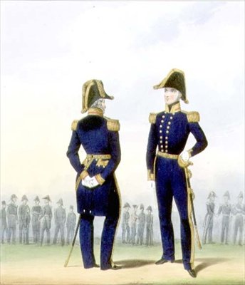 Flag Officers, plate 4 from 