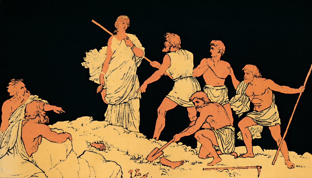 Antigone and the Body of Polynices by Lachmann