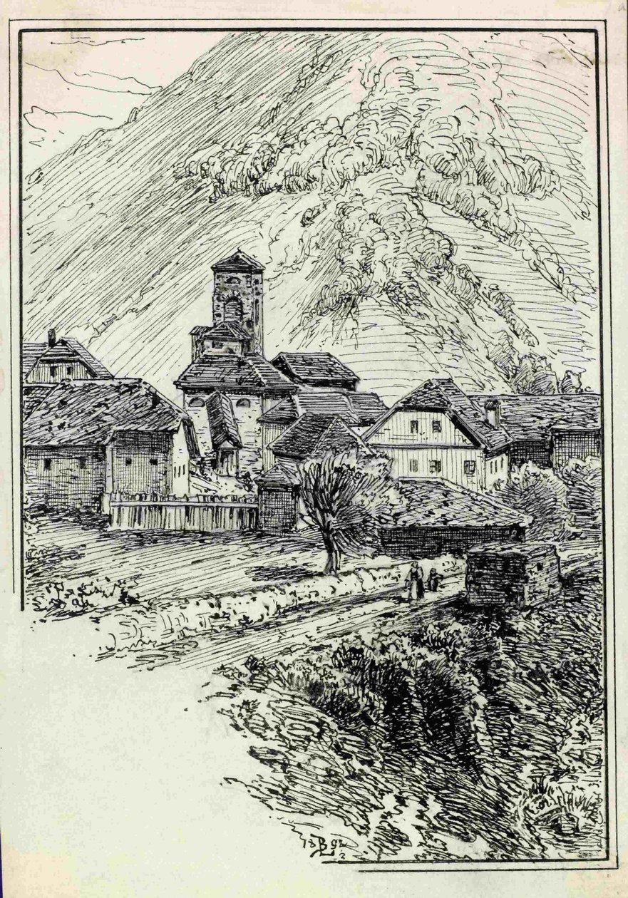 View of Zelezniken by Ladislav Benesch