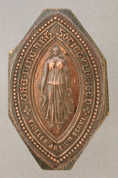 Company Seal of the Fine Art Society by Lady  Butler