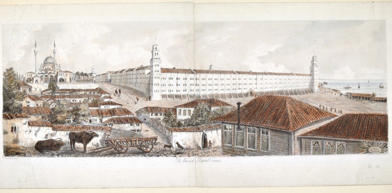 View of the Barrack Hospital at Scutari by Lady Alicia Blackwood