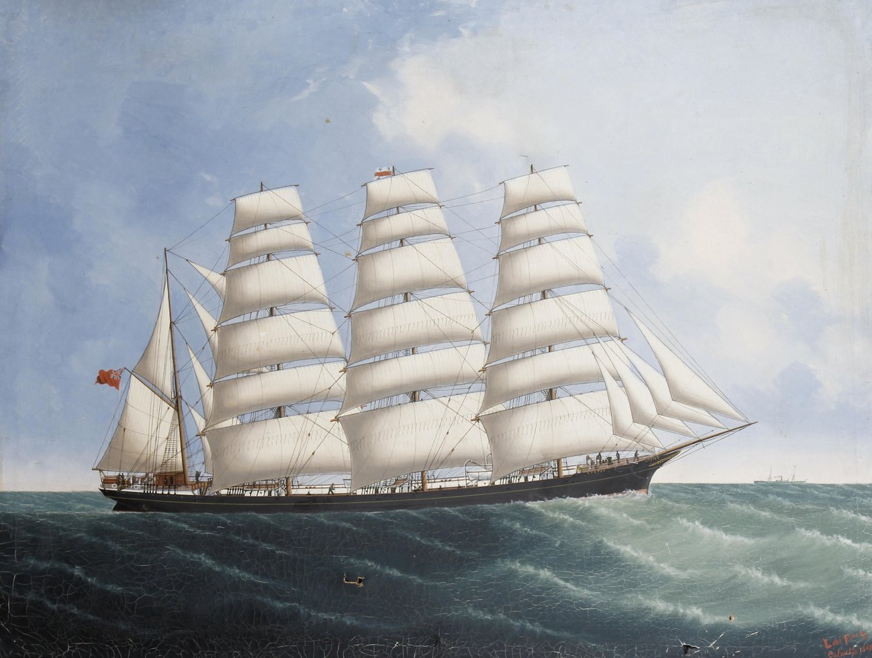 The clipper ship 