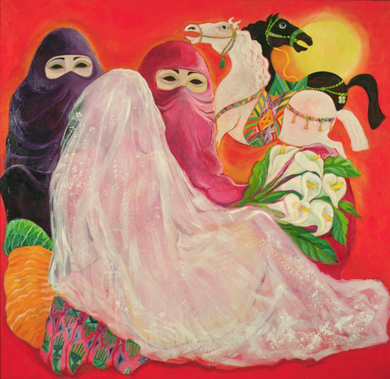 Desert Bride by Laila (Contemporary Artist) Shawa