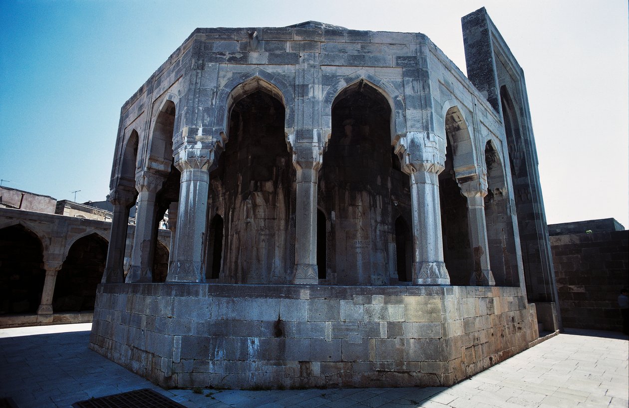 Divankhana Pavilion, Palace of Shirvanshahs, Fortress-city of Baku by Amadeo (after) Modigliani