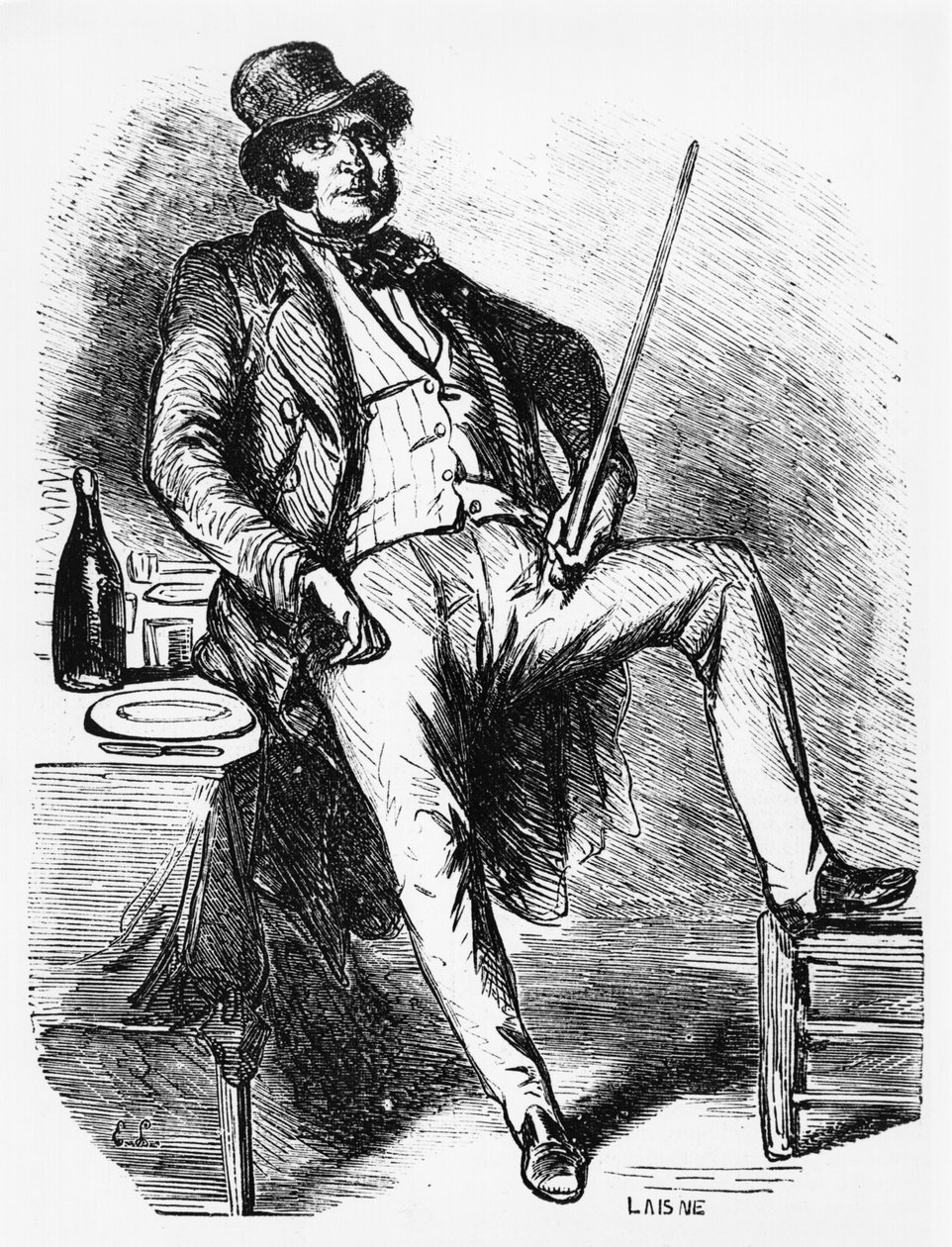 Vautrin, illustration from 