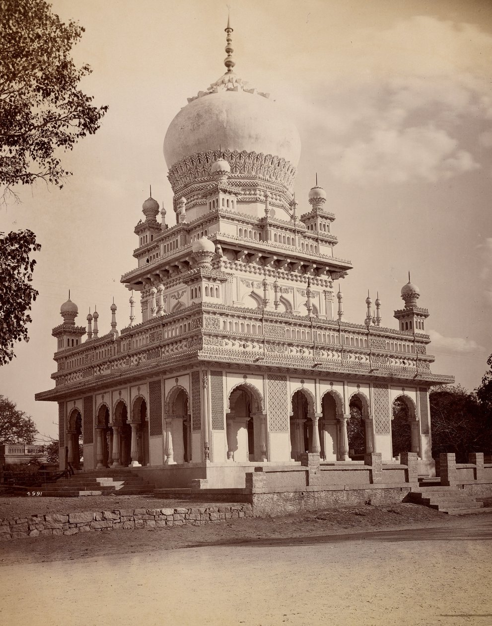 Tomb at Secunderabad by Lala Deen Dayal