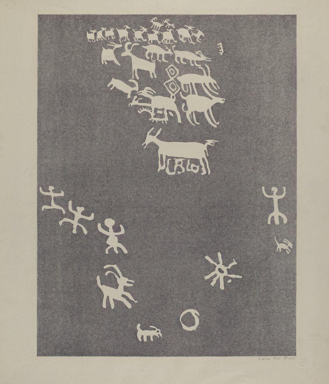 Petroglyph by Lala Eve Rivol
