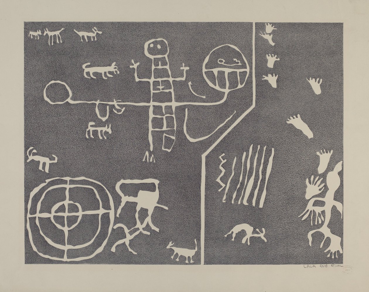 Petroglyph by Lala Eve Rivol