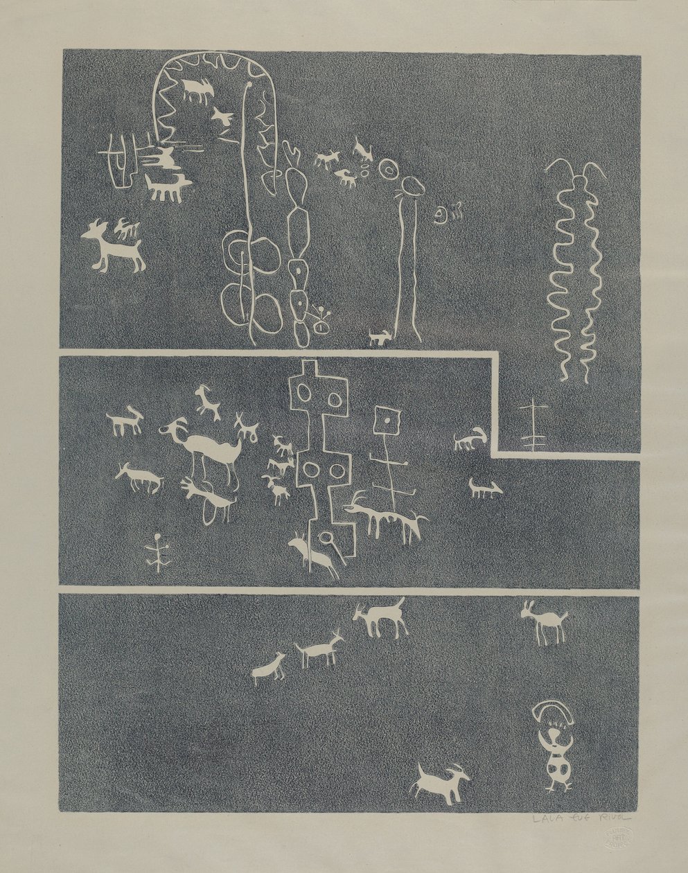 Petroglyph by Lala Eve Rivol