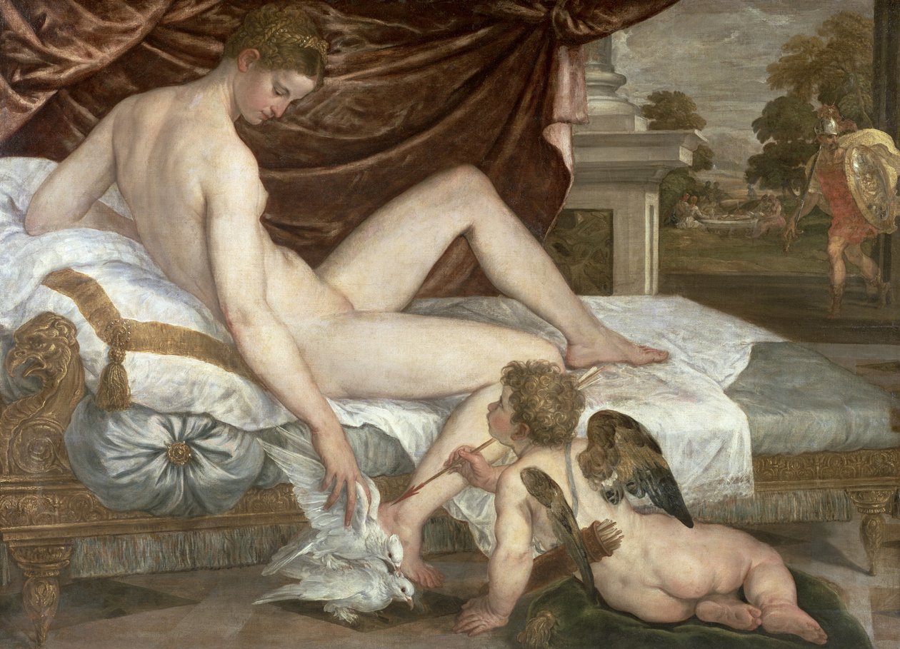 Venus and Cupid by Lambert Sustris