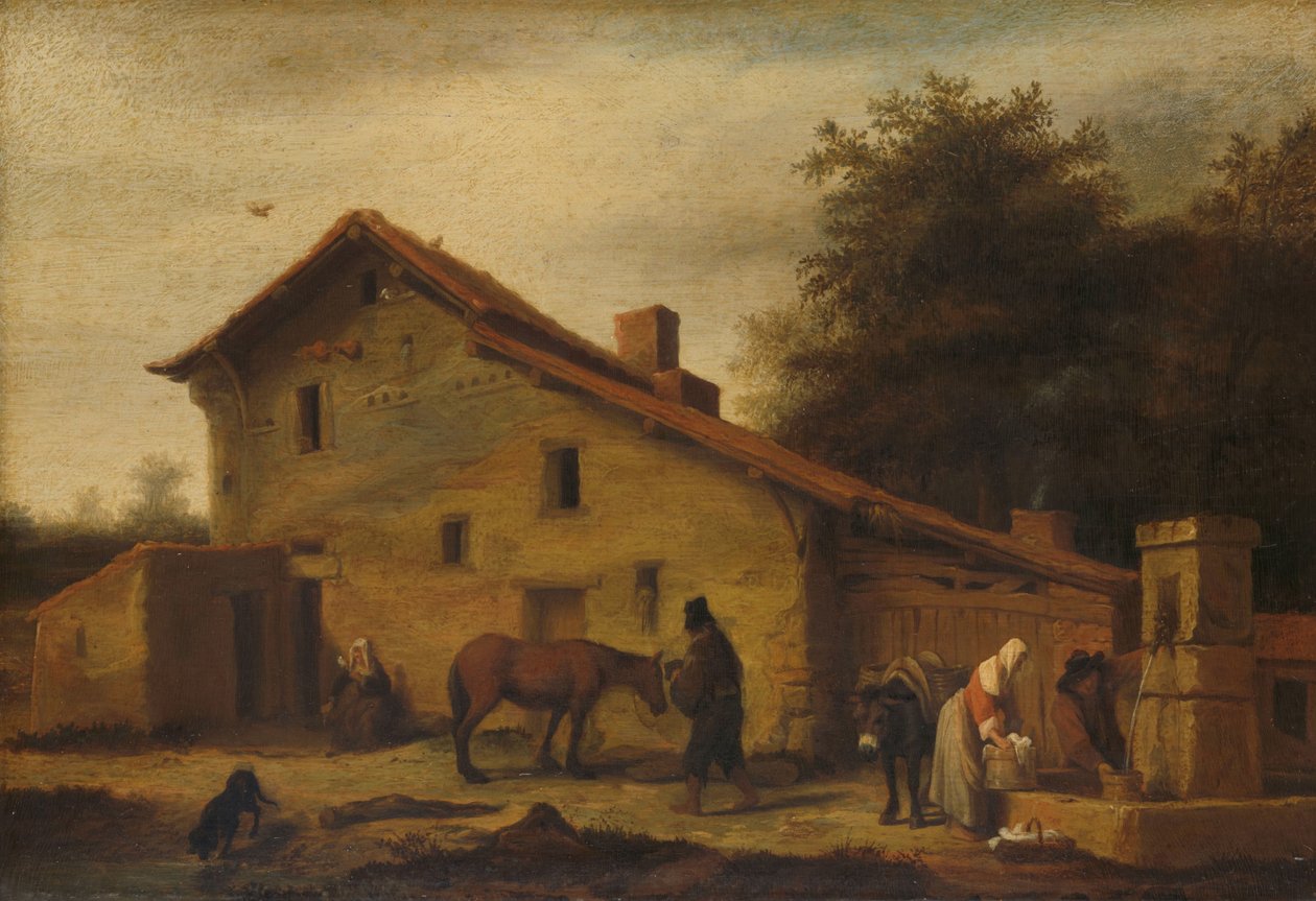 An Inn in the Neighborhood of Nantes by Lambert Doomer