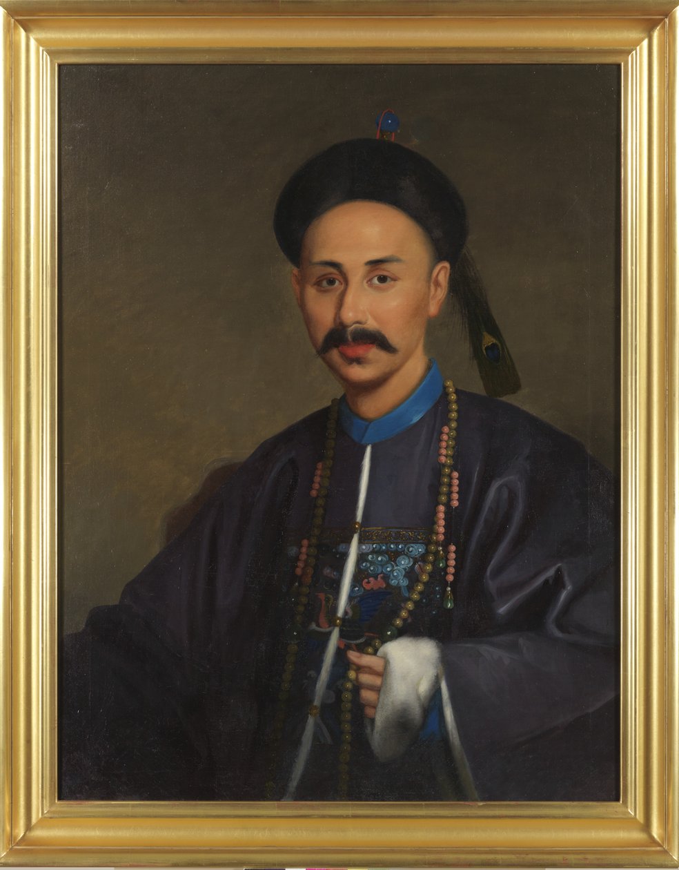 Portrait of Samqua, c.1850 by Lamqua Lamqua