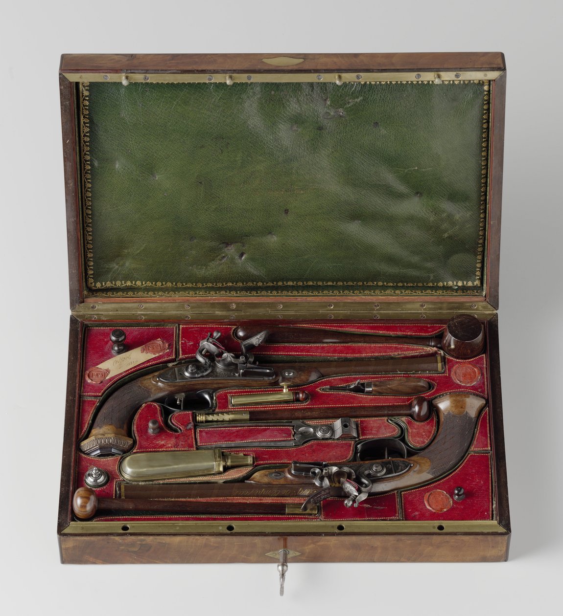 A Cased Pair of Pistols, Reputedly Owned by Napoleon, Perin Le Page, c.1813-5 by Lapage