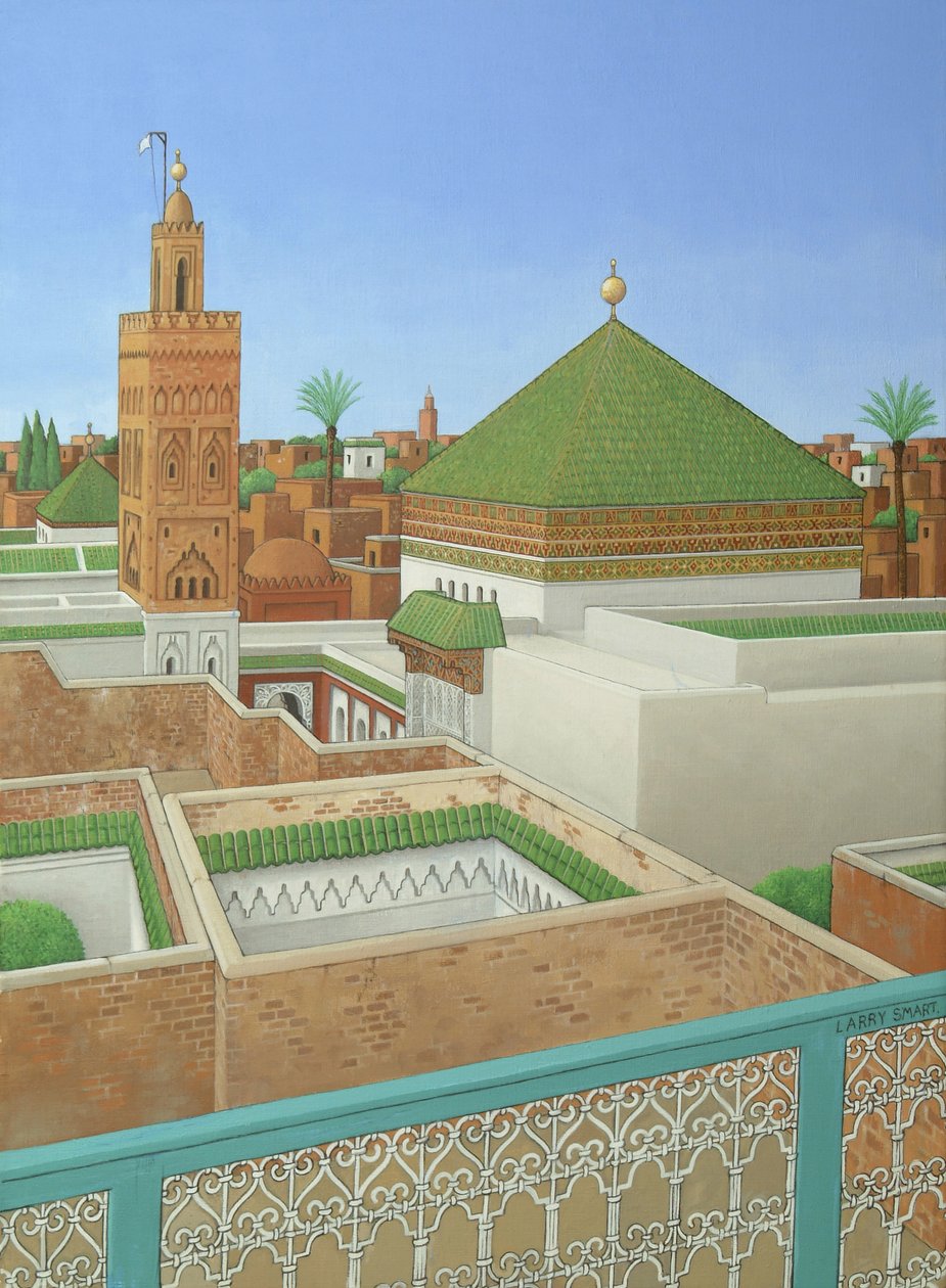 Rooftops, Marrakech by Larry Smart