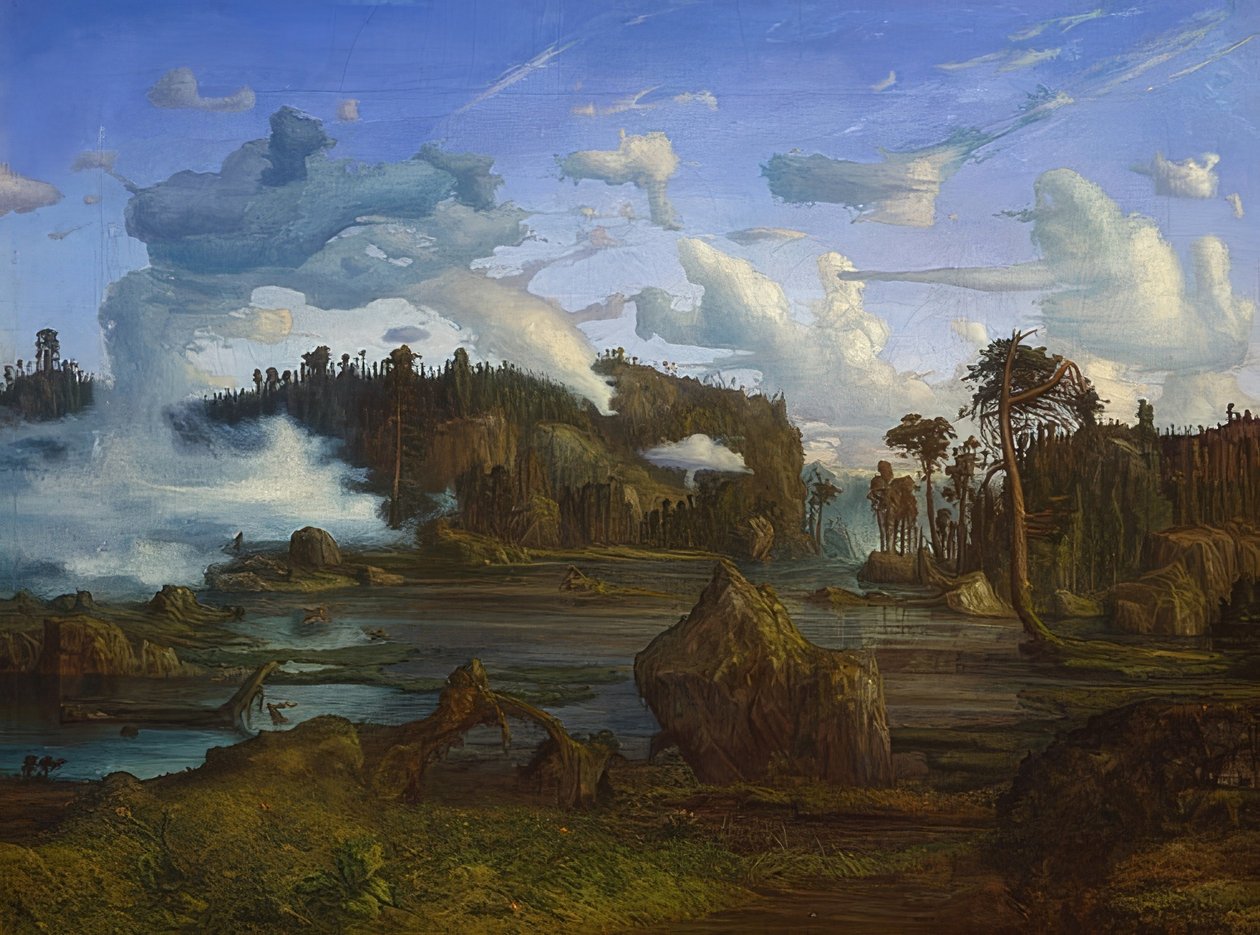 The Kar. 1865 by Lars Hertervig
