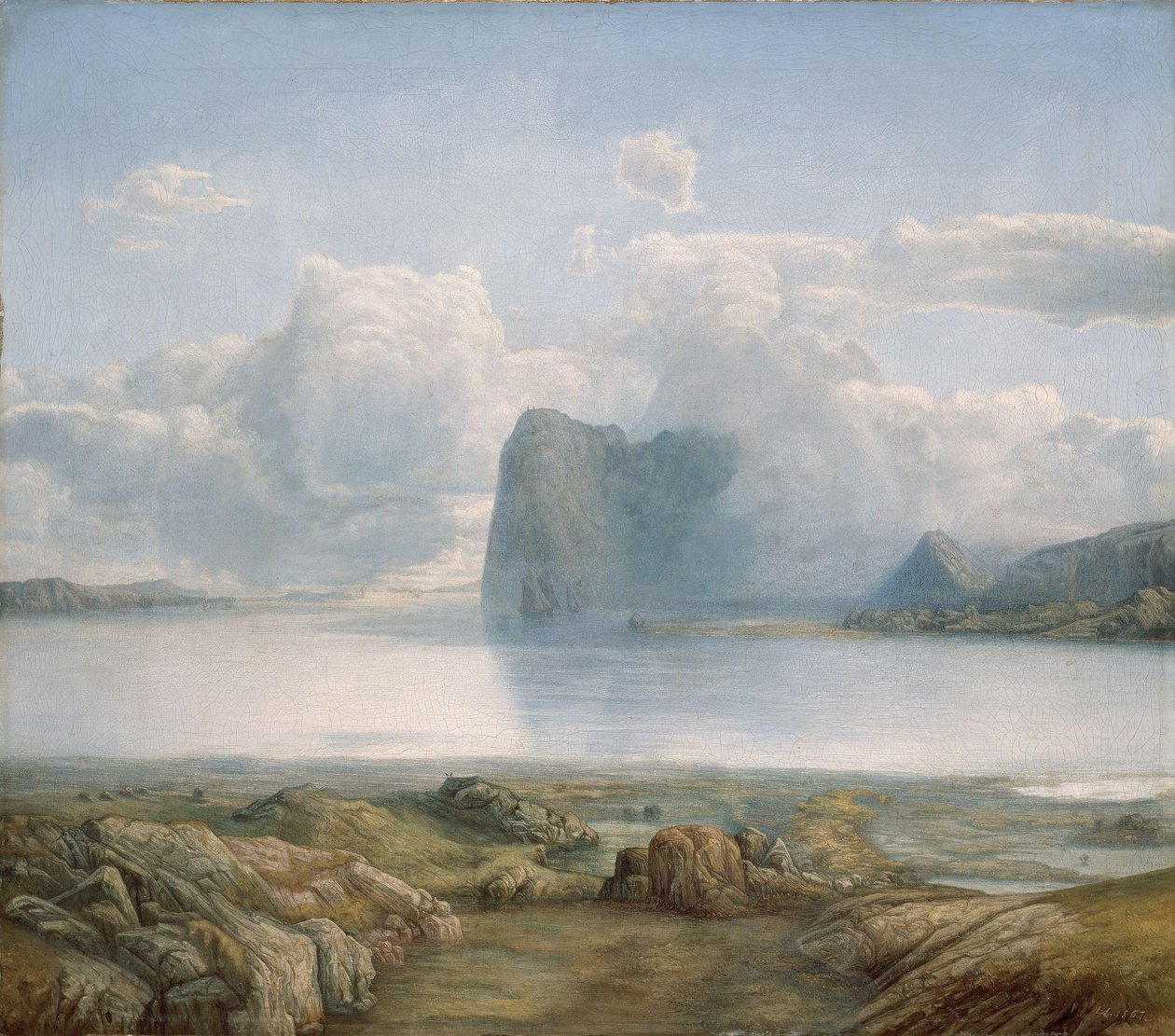 Island Borgoya by Lars Hertervig
