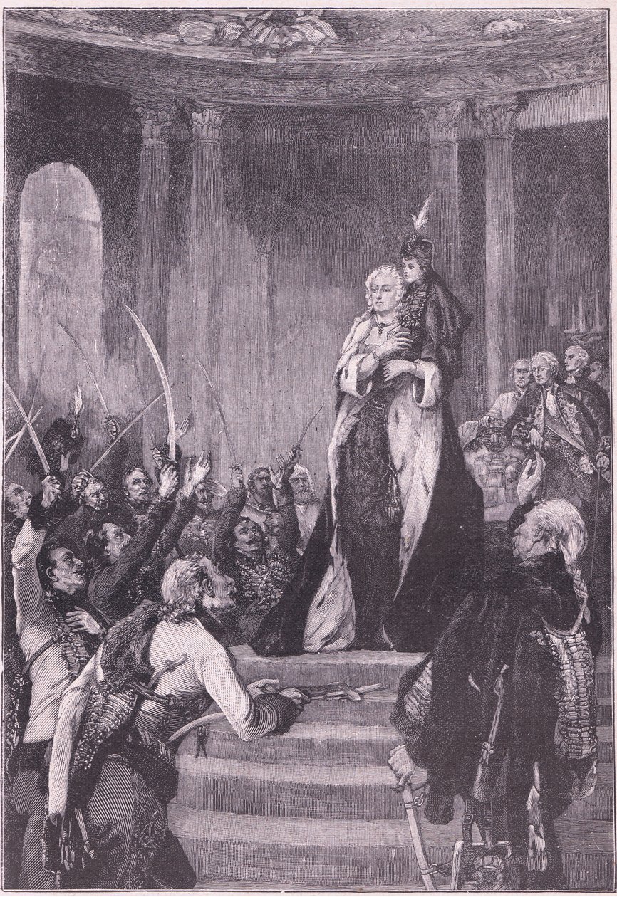 Maria Theresa and the Hungarian Parliament by Laslett John Pott
