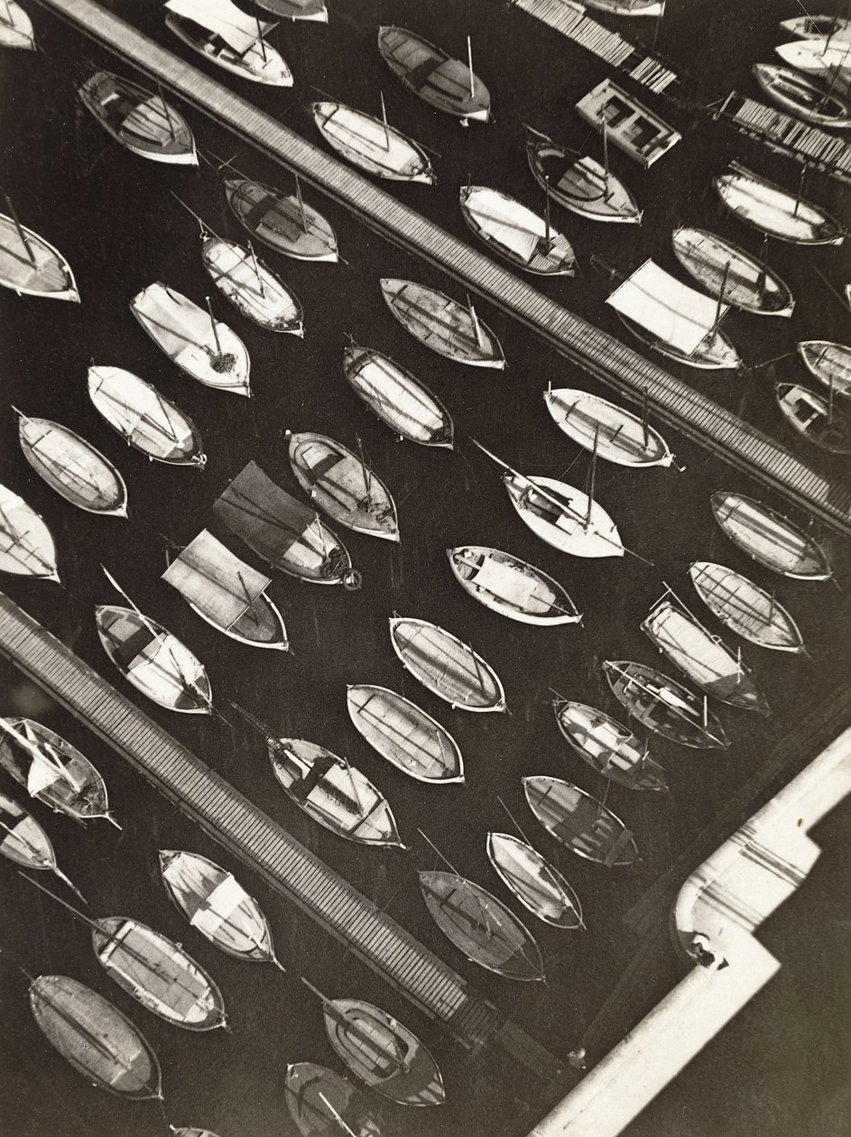 Boats, Marseille by Laszlo Moholy Nagy