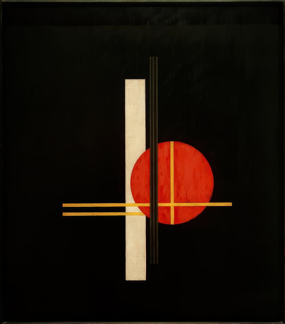 Composition Q XX by Laszlo Moholy-Nagy