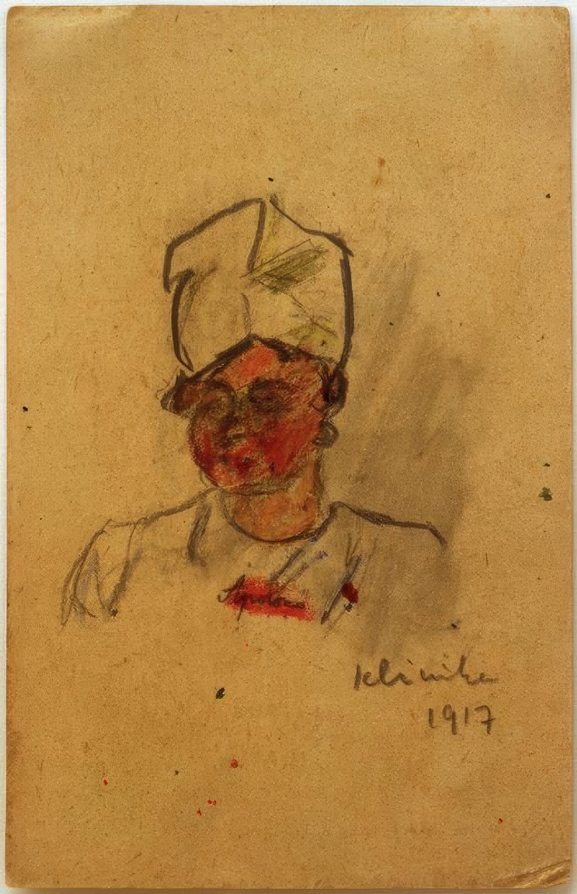 Nurse by Laszlo Moholy Nagy