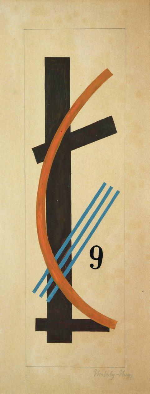 No.9 by Laszlo Moholy Nagy